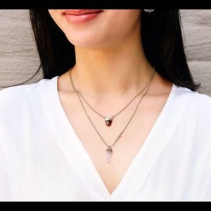 Chloe & Isobel Atlas Convertible Quartz Necklace